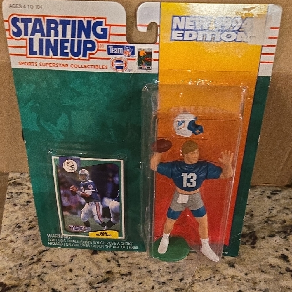 Vintage 1994 Dan Marino Starting Lineup Figure – NEW in Package